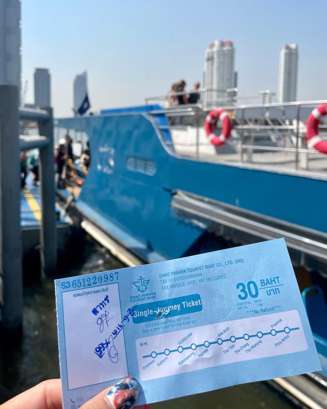 Bangkok - Hop On Hop Off Boat Tour