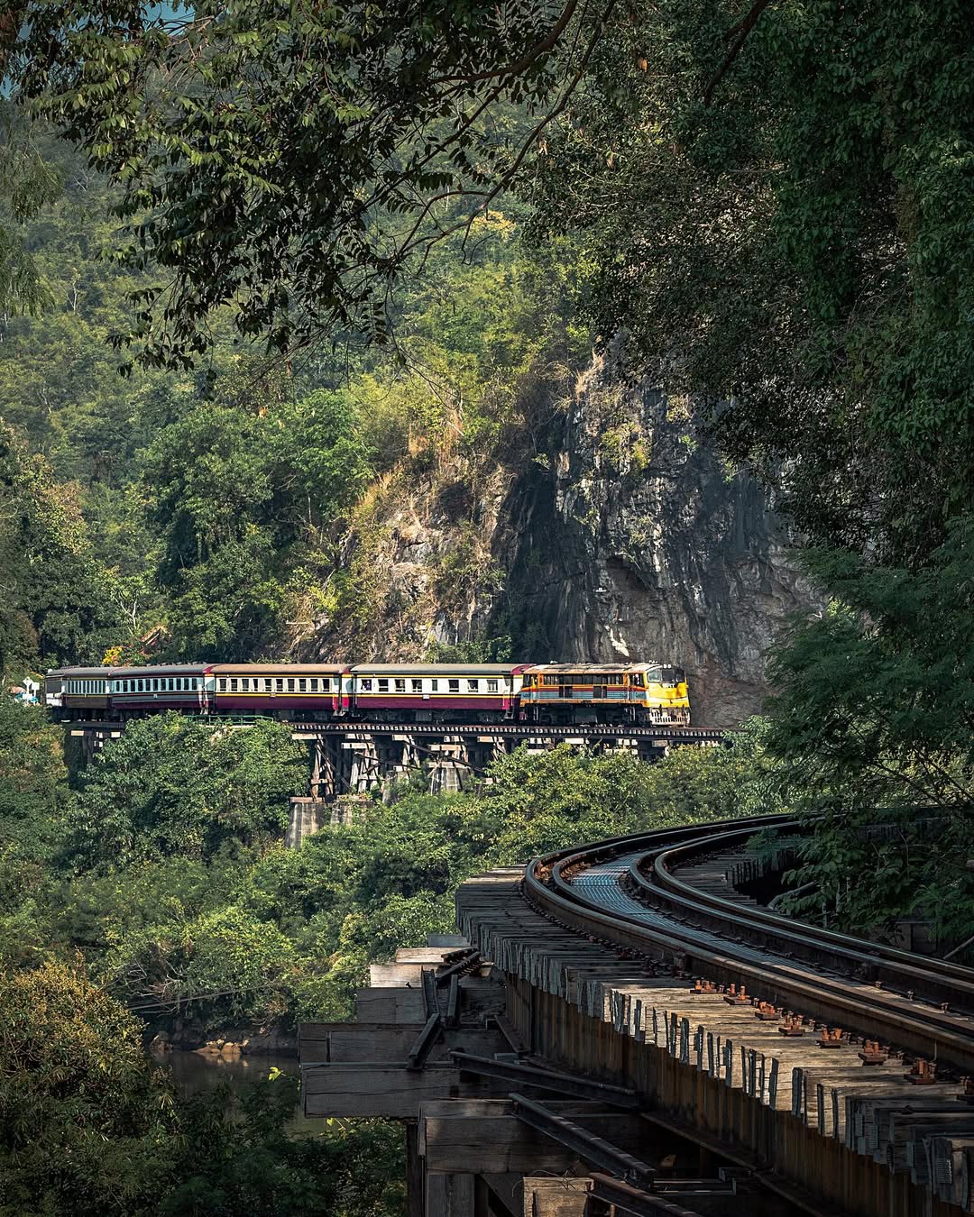 Kanchanaburi - Death Railway & Hellfire Pass Tour with Lunch from Bangkok