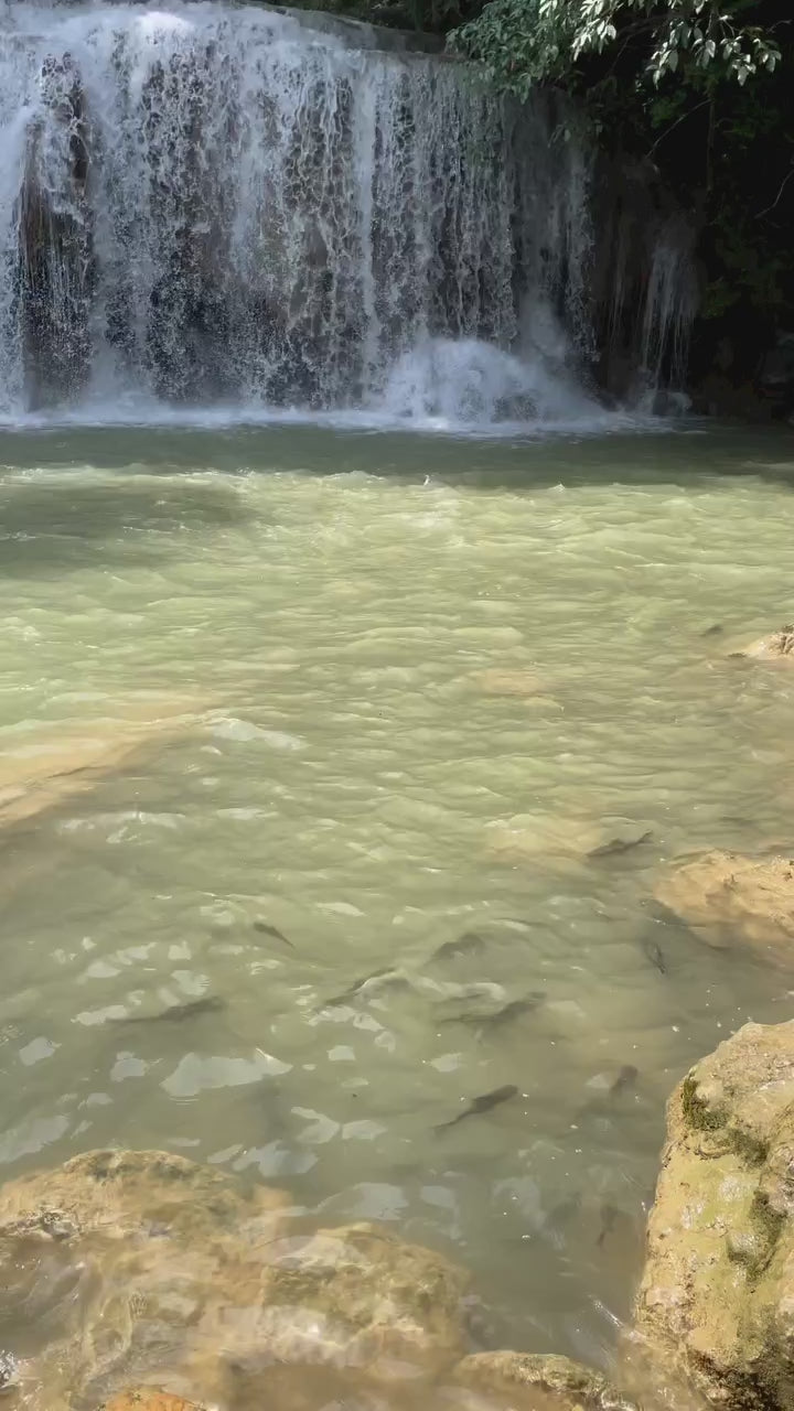 Kanchanaburi – Erawan National Park + Bridge on the River Kwai + Sai Yok Yai Waterfall